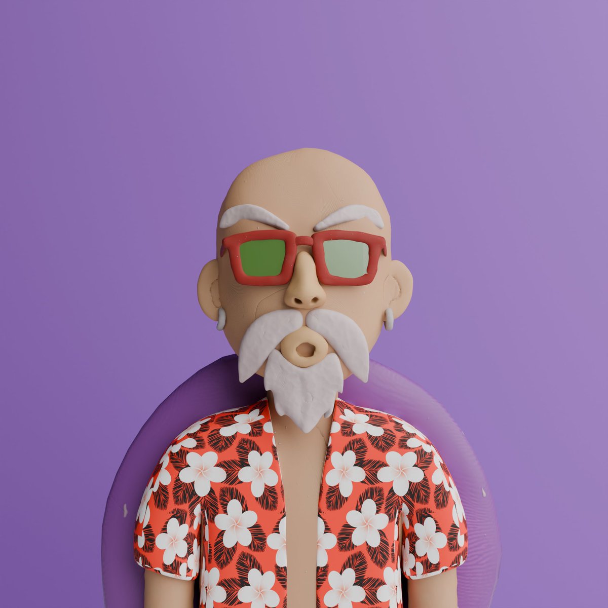 Clayd00h's tweet photo. GM Frens🌟 
 New Release in @xrpcafe
3D Art Humanoin Claydooh 20 xrp 👽
#46 Master Roshi  : https://t.co/vFKynxYdUO

Clay🛸 :  https://t.co/Cl3Dlo1kzb

#XRPL #XRPArmy  #XRPFamily #XRPHolders https://t.co/NfaMn80lI8