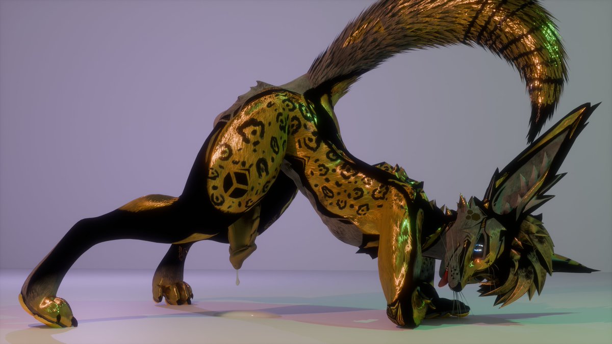 DDTGhost's tweet image. What do you think about this pose?~
Alt: Angle and cum
Render by @LokiWuff