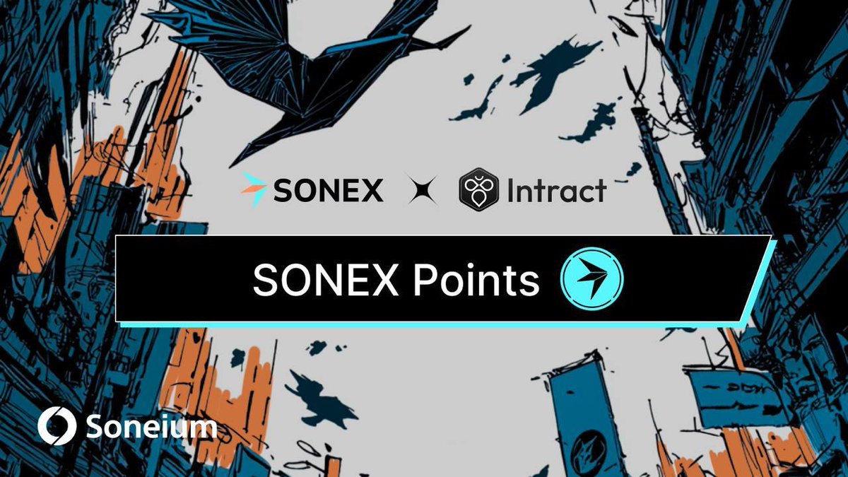 🌌 Embark on an exciting journey with the Soneium chain and earn SONEX rewards! 🚀

Join @IntractCampaign, tackle engaging tasks, and unlock exclusive perks for all Intract adventurers! 🏅

💰 Don’t miss your chance to earn SONEX Points, redeemable for SONEX Tokens at the TGE!