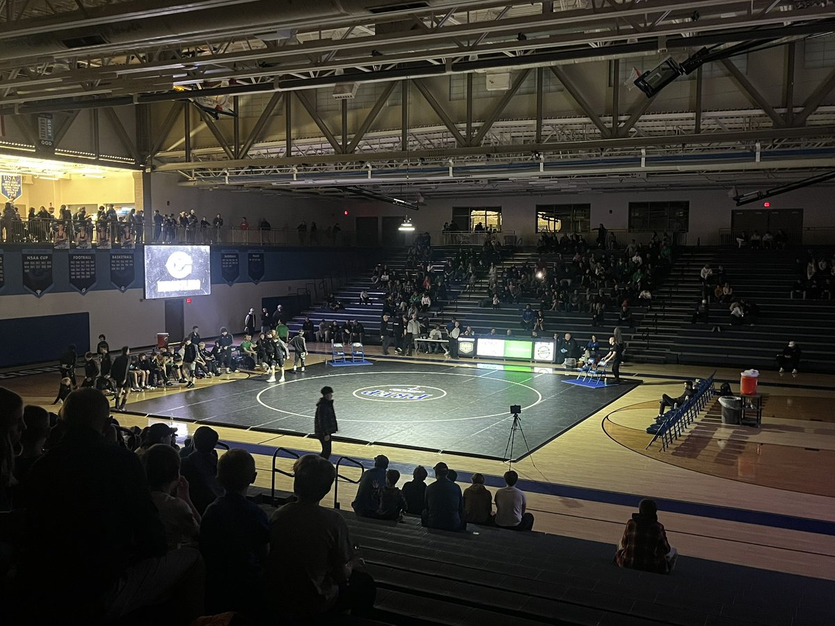 Just minutes away from a matchup between the #1 team in class A, Creighton Prep, and the #1 team in class B, Skutt.