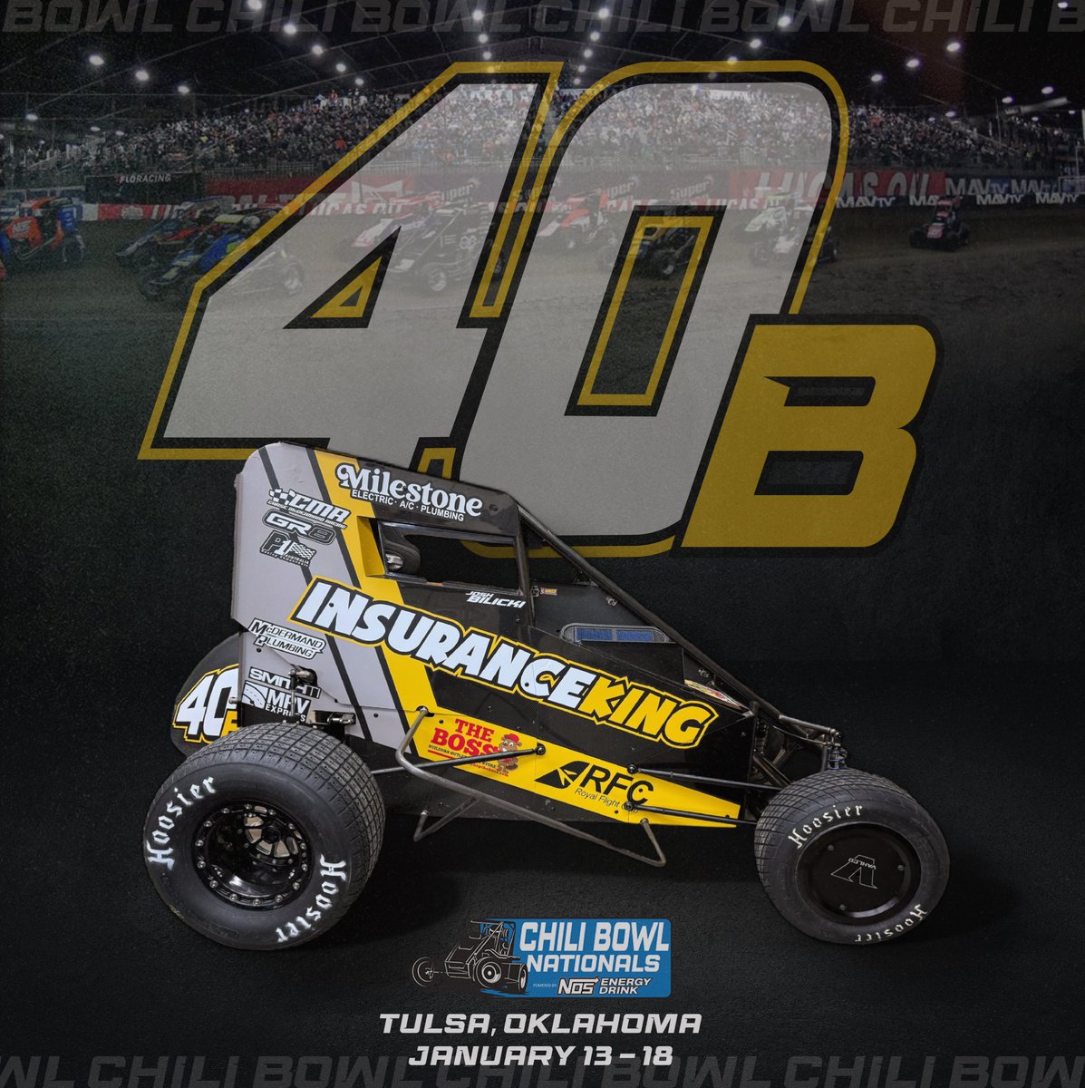 Josh Bilicki (@joshbilicki) on Twitter photo Weβre just a few days away from the <a href="/cbnationals/">Chili Bowl Nationals</a>β¦Iβm pumped!!!
Weβre on track on Sunday, 1/12 for official practice, with my prelim night on Monday, 1/13. Weβll cheer on our CMR teammates during the week before weβre back on track on Saturday, 1/18. Letβs go! Weβre just a few days away from the <a href="/cbnationals/">Chili Bowl Nationals</a>β¦Iβm pumped!!!
Weβre on track on Sunday, 1/12 for official practice, with my prelim night on Monday, 1/13. Weβll cheer on our CMR teammates during the week before weβre back on track on Saturday, 1/18. Letβs go!