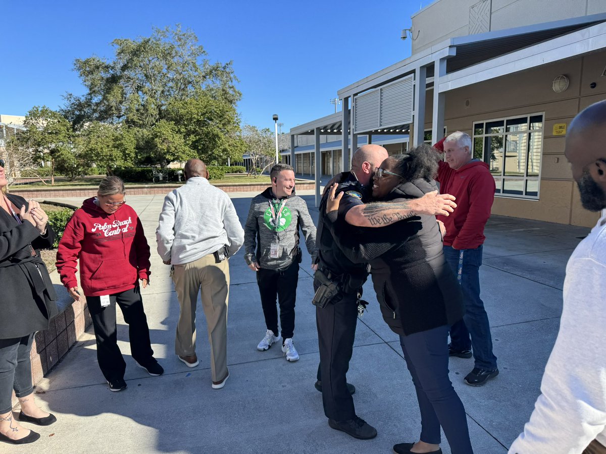 Thank you, <a href="/PBSchoolsPD/">Palm Beach Schools Police Department</a>, for consistently ensuring the safety of our students, staff, and community! Our two school resource officers are the best in the district!