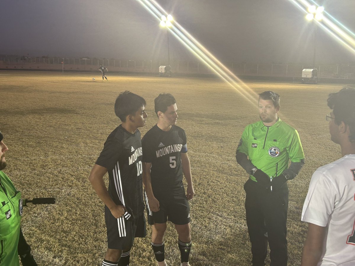 First MHS home soccer game ever and we take it he lead early!!!