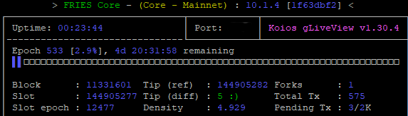 All servers have been upgraded to node version 10.1.4
FRIES Stake Pool is ready for the Plomin Hard Fork 👍
#Cardano