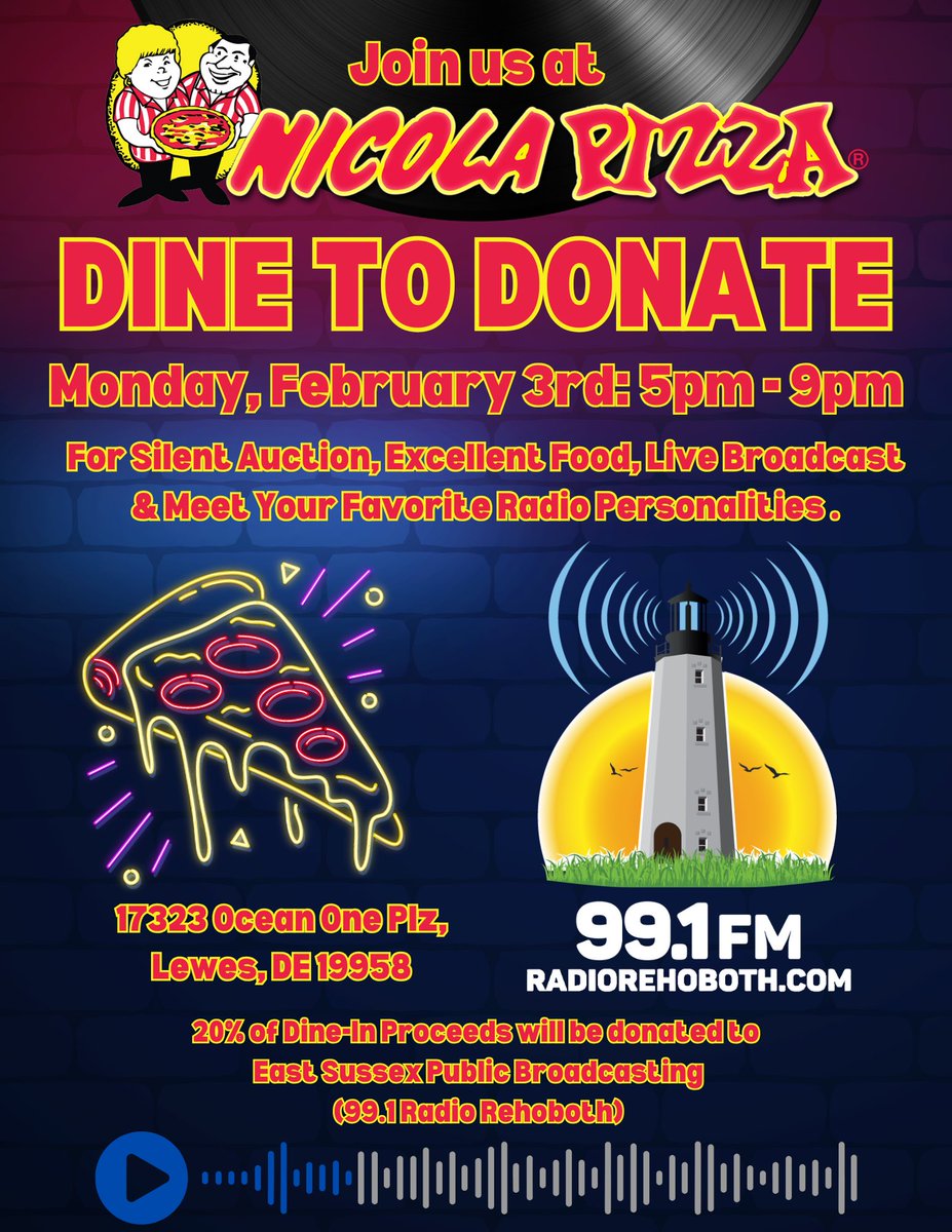 RadioRehoboth.com WWSX Radio 99.1 FM tweet media