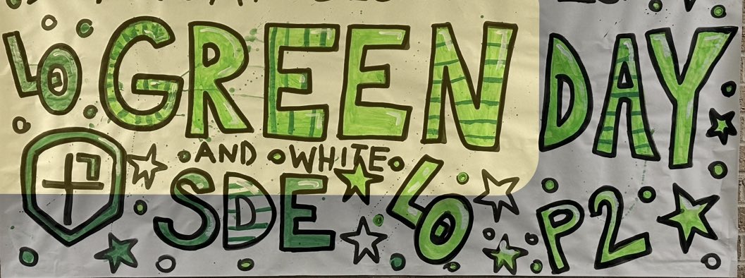 Stadium Drive Elementary (@stadiumdrivelo) on Twitter photo First Friday of every month 💚 wear your <a href="/PosProject/">The Positivity Project</a> shirt, green/white, <a href="/StadiumDriveLO/">Stadium Drive Elementary</a> or LO gear 💚 First Friday of every month 💚 wear your <a href="/PosProject/">The Positivity Project</a> shirt, green/white, <a href="/StadiumDriveLO/">Stadium Drive Elementary</a> or LO gear 💚