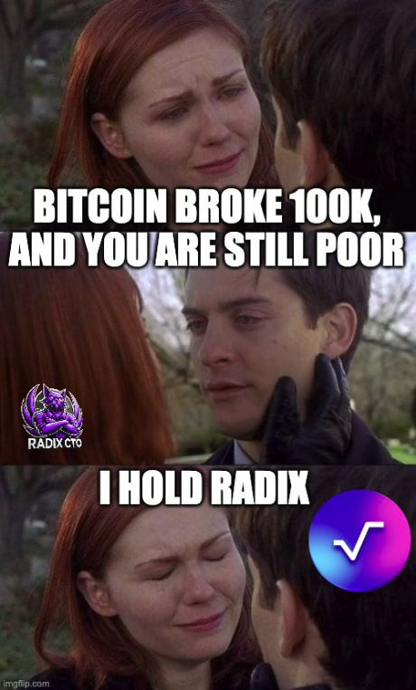 RadixCTO's tweet photo. When you're playing the long game with $XRD... π
The world might not get it yet, but Radix holders know what's coming. ππ
#RadicallyDifferent #HoldRadix #RadixCTO https://t.co/Z5djCIkpmM