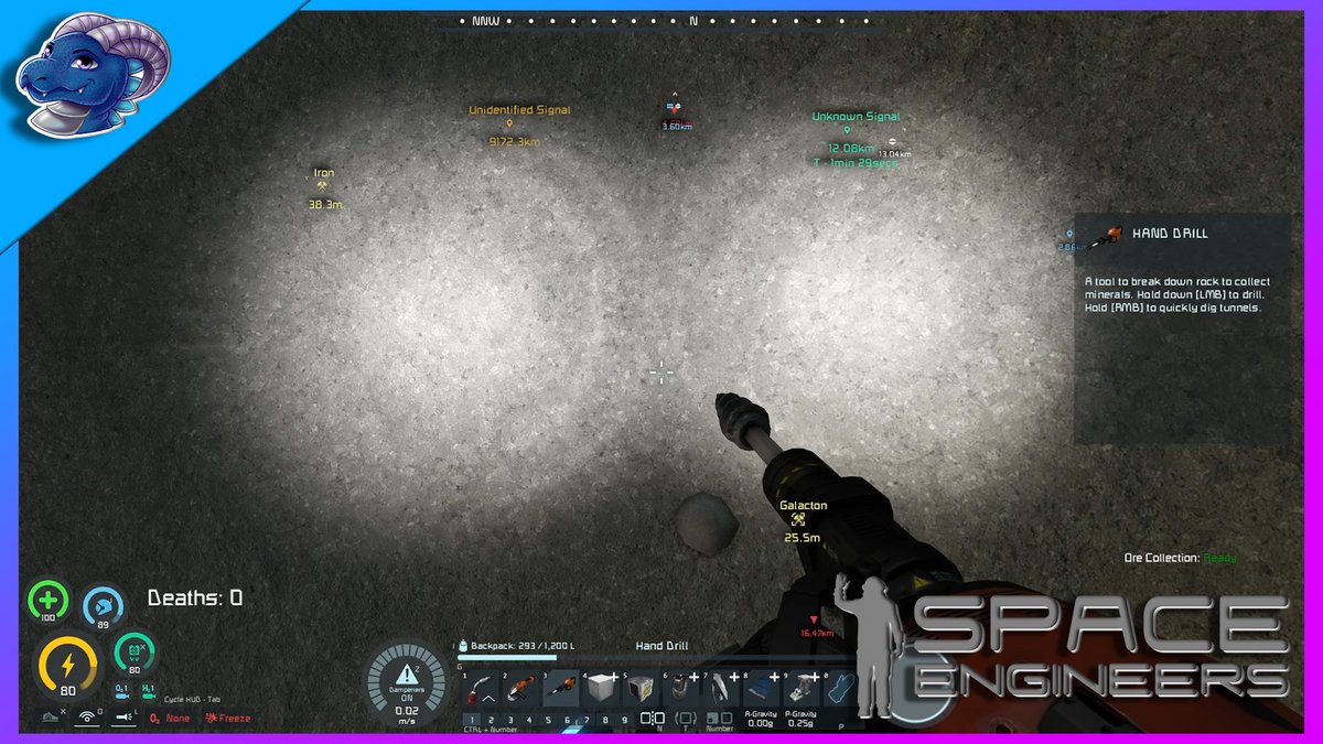 slayersjay's tweet photo. Hunting for specialized ore in Economy mode. #SpaceEngineers #youtubechannel https://t.co/qAPCNAlaOe https://t.co/WLyJAENBdN