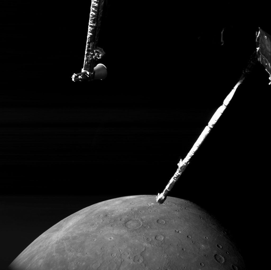 BREAKING 🚨: We have new images of Mercury from BepiColombo’s flyby yesterday
