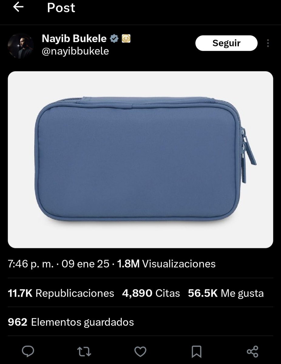 MMGCarol's tweet photo. La palabra clave de MRC fue "cartera azul" y ahora @nayibbukele sube está imagen... #VenezuelaLibre #MariaCorinaMachado @MariaCorinaYA https://t.co/h8sJmep9iT