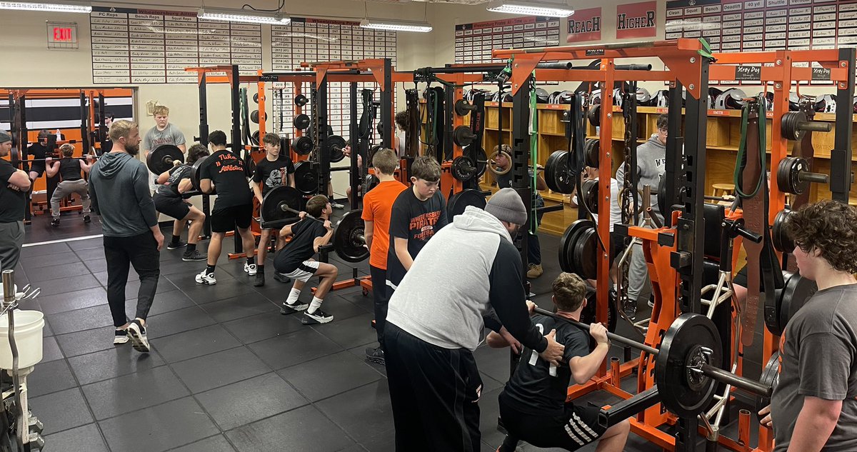 🏴‍☠️ Great finish to the first week back in 2025 🏴‍☠️  

🏈 45 of them getting after it with 30 others at basketball! 

“HERE I AM, SEND ME”