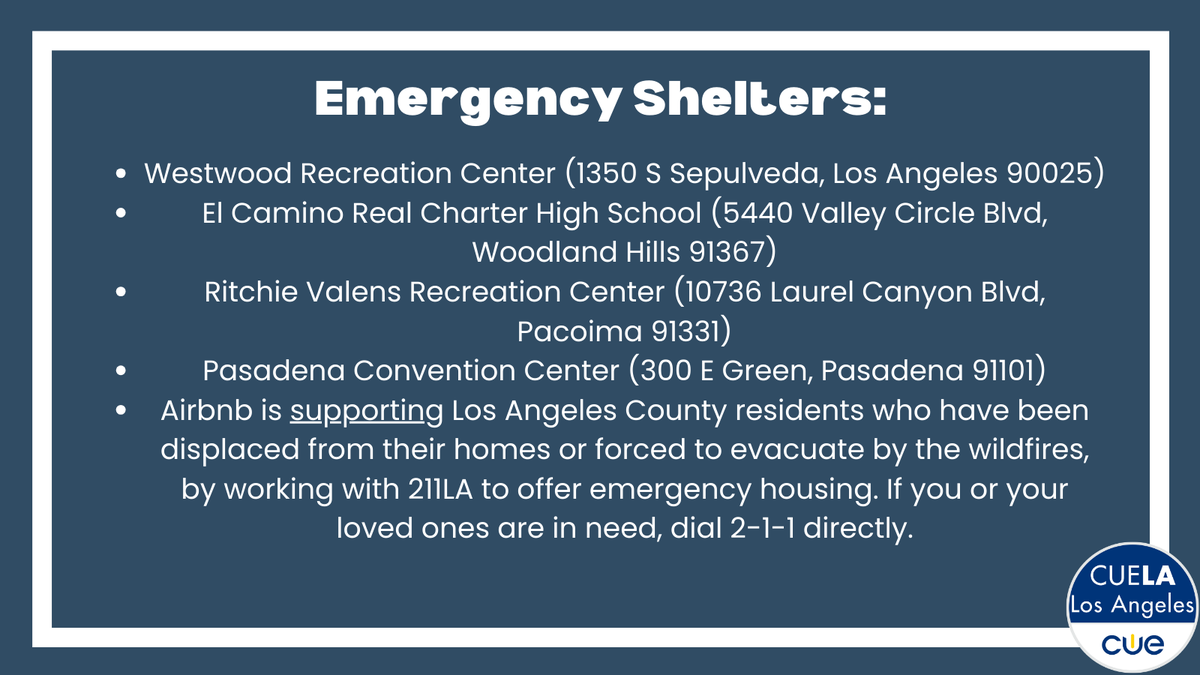 CUE Los Angeles tweet media