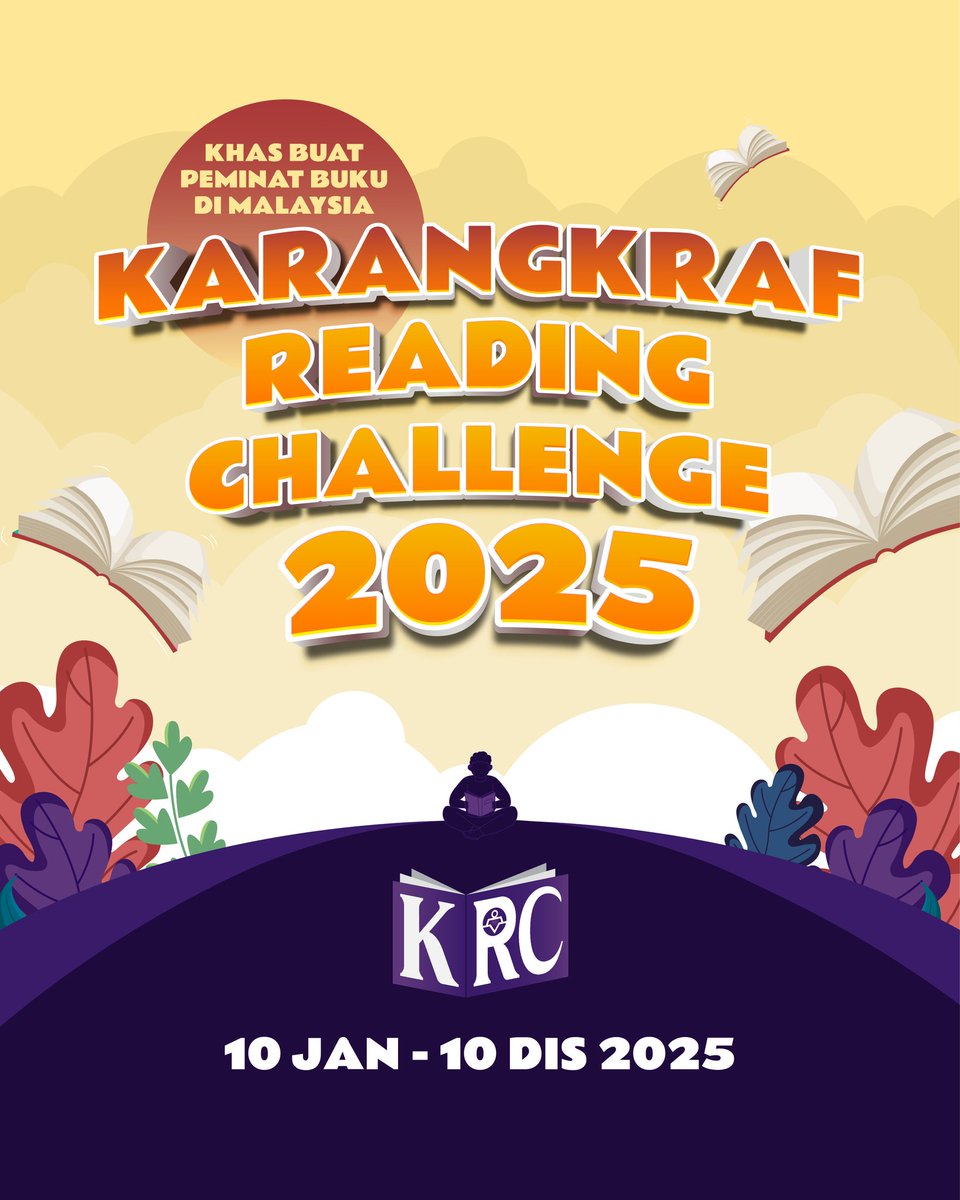 ✨Karangkraf Reading Challenge 2025 ✨

Track bacaan buku anda untuk 2025 ni dan anda boleh tuntut hadiah dengan kami 🤭

Apa yang korang perlu tahu untuk KRC 2025 ni 👇