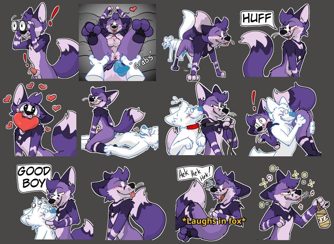 Here it is! This set of stickers 🖼️ fresh out of the oven 🔥, ready for action! 💥✨
Ft: <a href="/Morice_AD/">Morice_AD</a>