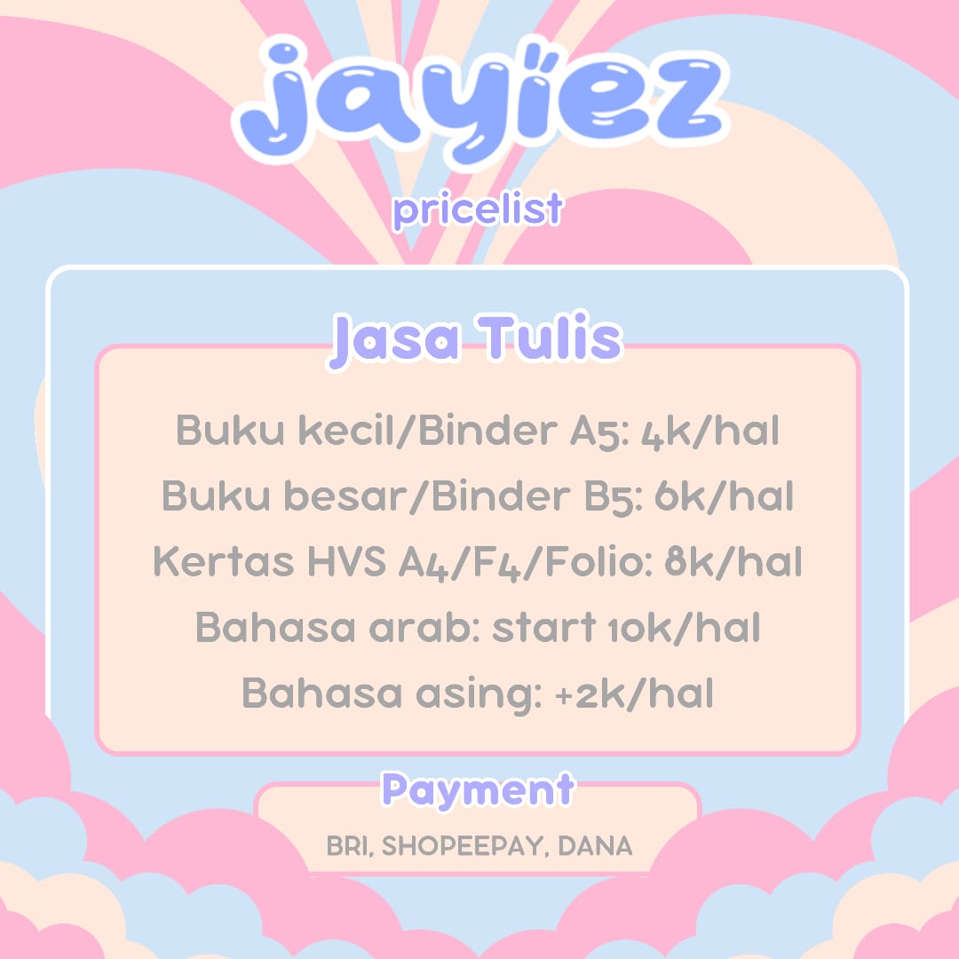 joki tulis open, mariiii #zonauang