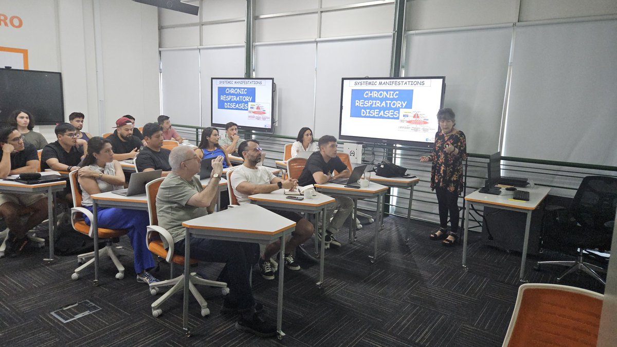 LPENAILILLO's tweet image. Gracias a @estherbarreirop , @JoaquinGea y @NicoCollaoA por las excelentes presentaciones a nuestros alumnos del doctorado en ciencias de la Rehabilitación @dcrunab  del @erlUNAB @DoctoradosUNAB 
#sarcopenia