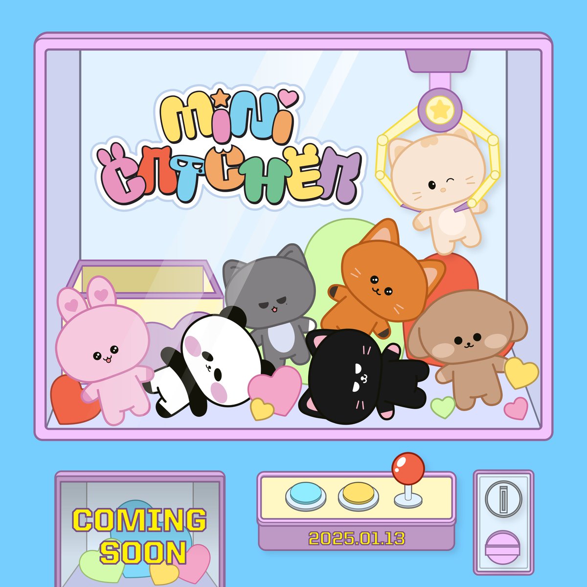 hf_dreamcatcher's tweet image. [🌑] Dreamcatcher(드림캐쳐) [MINI CATCHER] Teaser Poster

𝗣𝗿𝗲-𝗢𝗿𝗱𝗲𝗿 : 𝟮𝟬𝟮𝟱. 𝟬𝟭. 𝟭𝟯 ~

#드림캐쳐 #Dreamcatcher
#미니캐쳐 #MINI_CATCHER