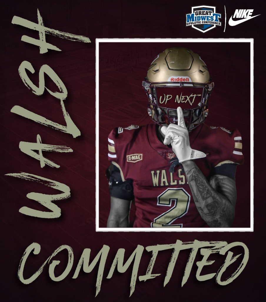 JBearshak_'s tweet photo. I am extremely excited to announce my verbal commitment to continue my athletic and academic career at Walsh University! Thank you to the coaches and everyone who has helped me get to where I am today. Swords up! ⚔️ 
@CoachKrom12 @Coach_Ferback @CoachJHamilton_ @Coach_Minick https://t.co/s8KCHUhGFk