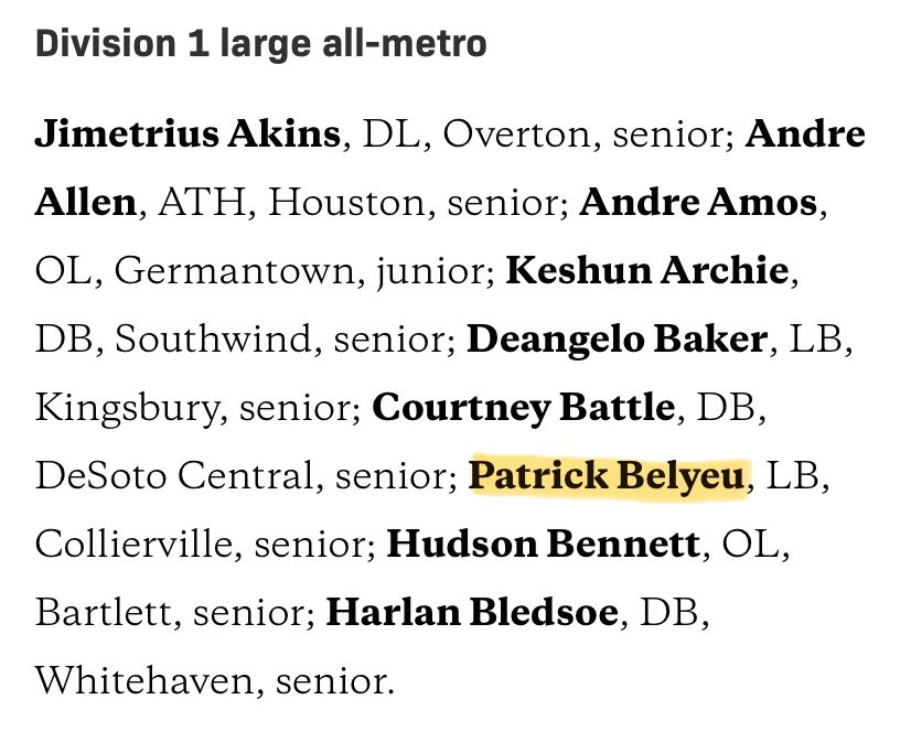 patrick_belyeu's tweet image. Blessed to selected for all metro