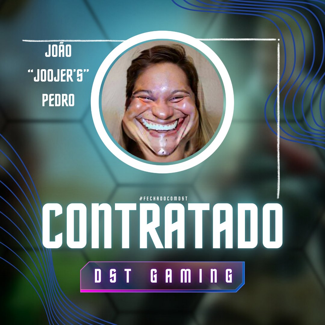 DSTGam1ng's tweet photo. 💥✍️ ACHAVAM QUE NÃO, MAS ELE VEIO! 💥 João "Joojer's" Pedro é o mais novo integrante da DST Gaming! 🐉 Uma contratação surpreendente que reforça o time com muito talento e determinação. Mais um passo rumo à grandeza! 🔥 #JoojerséDST #GoDST @o_joojers https://t.co/xALAM9BLZ9