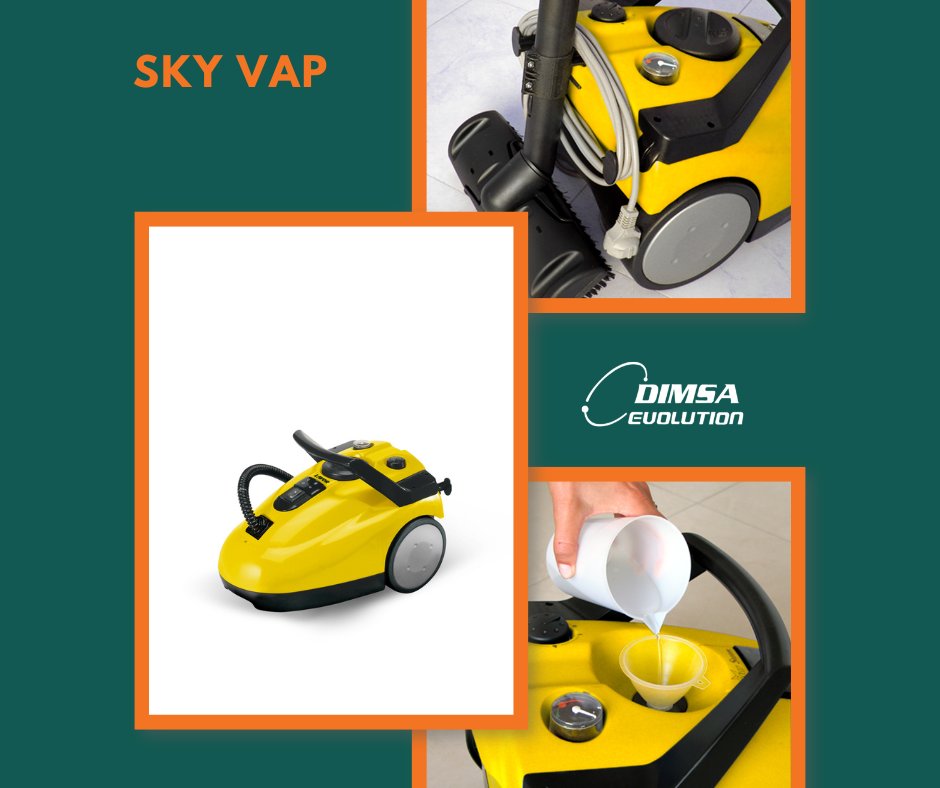 Para limpiar a fondo cualquier ambiente, es importante confiar en productos profesionales , que ofrecen ventajas en términos de inversión de tiempo y costes, incluso a largo plazo. #dimsaevolution #evolucionandolamaneradelimpiar #generadordevapor #lavor #skyvap #limpiezaconvapor