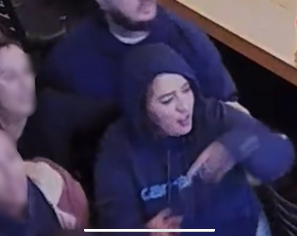 Can you help us identify this assault suspect? She assaulted a patron of a bar establishment and caused serious physical injury to her. She also assaulted and caused physical injury to two bartenders. Please email PIO@SherwoodOregon.Gov and reference case 243630981.
