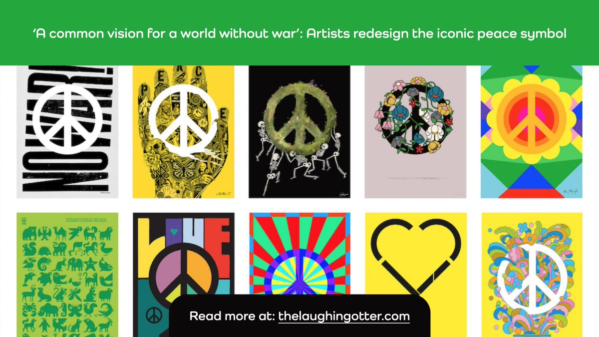🎨✌️ Artists worldwide reimagine the peace symbol, creating a powerful vision of hope, unity, and a world without war. 🌍💛 #PeaceThroughArt #WorldWithoutWar #ArtForChange