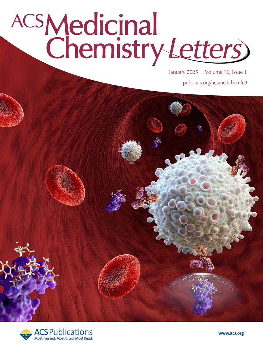 Houda Tantawi (@tantawihouda) on Twitter photo Excited to share that my cover art was published on the cover page of the ACS Medicinal Chemistry Letters journal for Mathieu Joyal’s recent paper 🎨✨
Check out the cover art and the paper associated with it on pubs.acs.org/toc/amclct/16/1 😊
<a href="/ACS4Authors/">ACS for Authors</a>
#MyACSCover
#Art Excited to share that my cover art was published on the cover page of the ACS Medicinal Chemistry Letters journal for Mathieu Joyal’s recent paper 🎨✨
Check out the cover art and the paper associated with it on pubs.acs.org/toc/amclct/16/1 😊
<a href="/ACS4Authors/">ACS for Authors</a>
#MyACSCover
#Art
