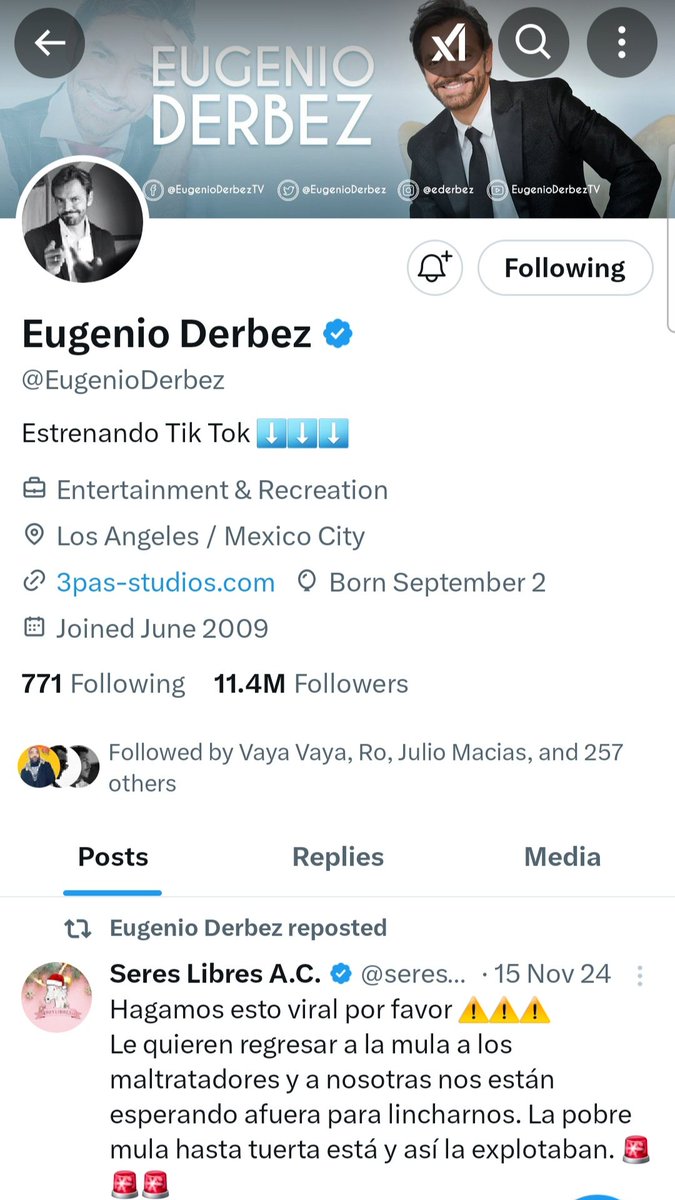 magdy7lo's tweet image. ADIVINEN  a quien volvi a seguir 😏😏😏yo fui a ver #instructionsnotincluded 5 veces y lleve mucha gente ..hice una campaña con mis conocidos para hacer esa pelicula #1 en 🇺🇸 y lo logramos los mexicanos en 🇺🇸...con claudia noo derbez te lo advierto