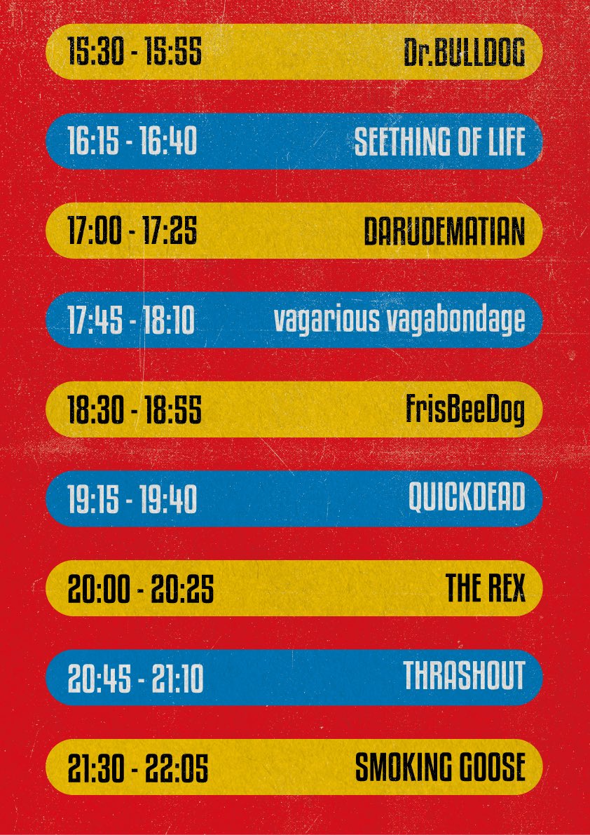 first show of 2025!!!!!
Let's Punk!!!!