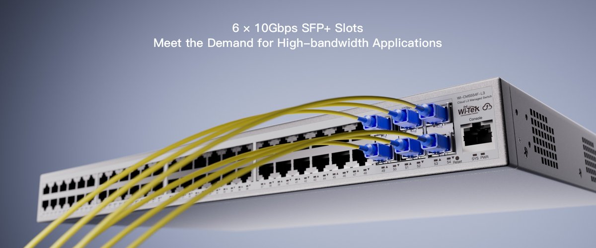 Wi_Tek's tweet image. 🚀🌟Introducing Wi-Tek&apos;s New Product!🌟 WI-CMS554F-L3 Cloud L3 Ethernet Switch
🔗 Product Website:wireless-tek.com/product.php?lm…
🌐 Official Website: wireless-tek.com
✉️ Contact us: sales@wireless-tek.com
#WiTek #CloudSwitch #L3Switch #CloudManagement #NetworkingSolutions