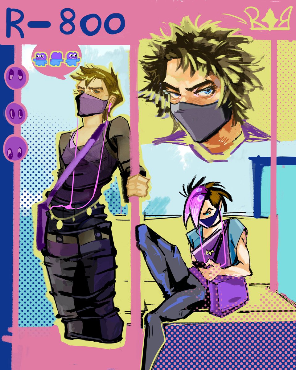 #ranboofanart kind of practicing and trying out new styles using r800 boober.