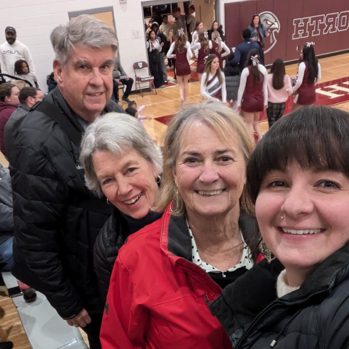 Some of our <a href="/CEFnc/">Chatham Education Foundation - NC</a> leadership enjoying the <a href="/NHSChargers/">Northwood Chargers</a> v <a href="/seaforthhs/">@SeaforthHS</a> basketball game. Go Hawks! 🩶🦅 Go Chargers! 💚🐎

<a href="/ChathamCoSch/">Chatham County Schools</a> <a href="/ChargerAthletes/">Northwood Athletics</a> <a href="/SeaforthHawks/">Seaforth Athletics</a> <a href="/NorthwoodB_Ball/">Charger Basketball</a> <a href="/seaforthmensbb/">Seaforth Men's Basketball</a>
