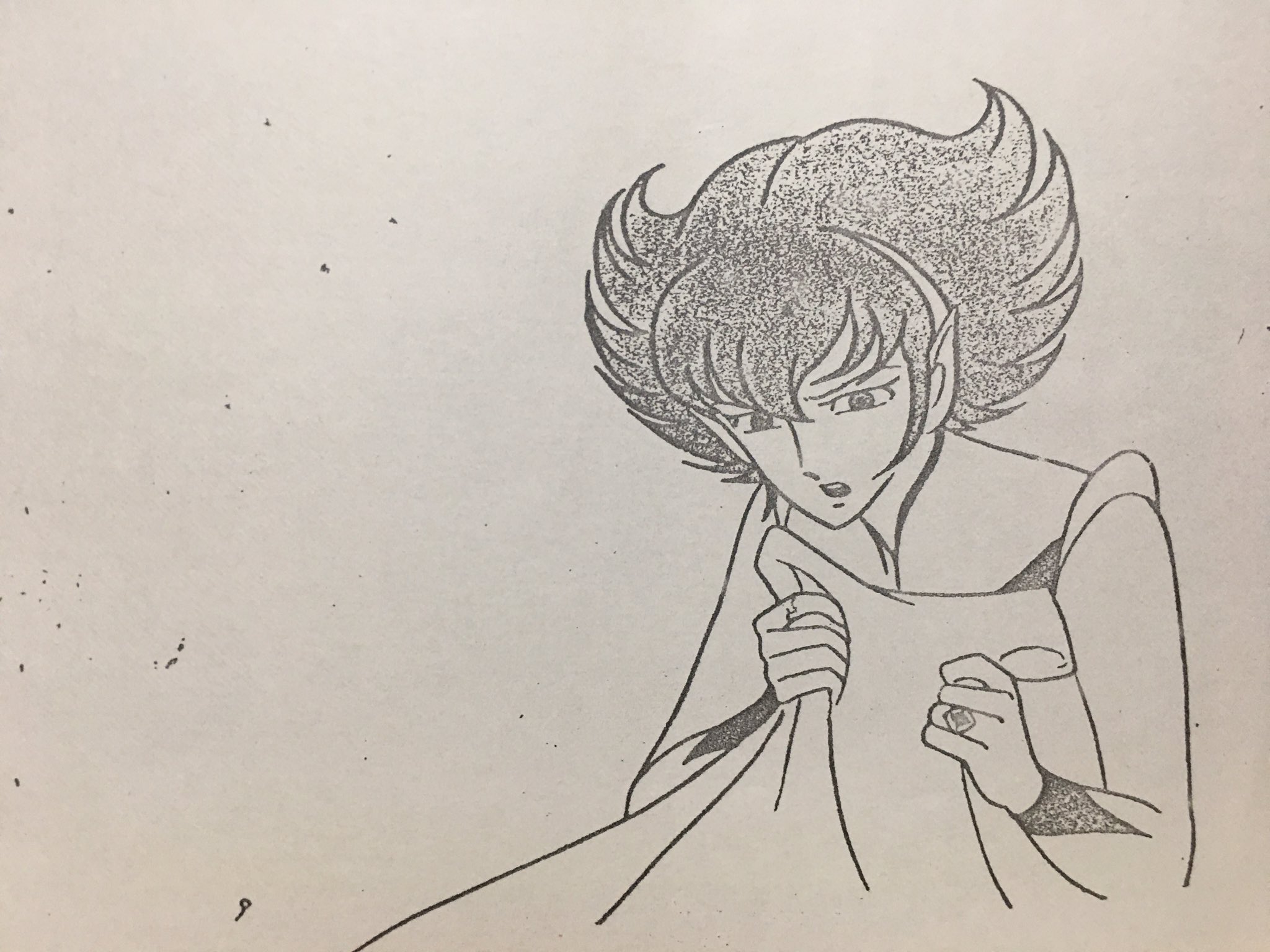 荒木伸吾 キャラデザイン　墨絵 2025年　B4 m56889592868_1.jpg?1754840648