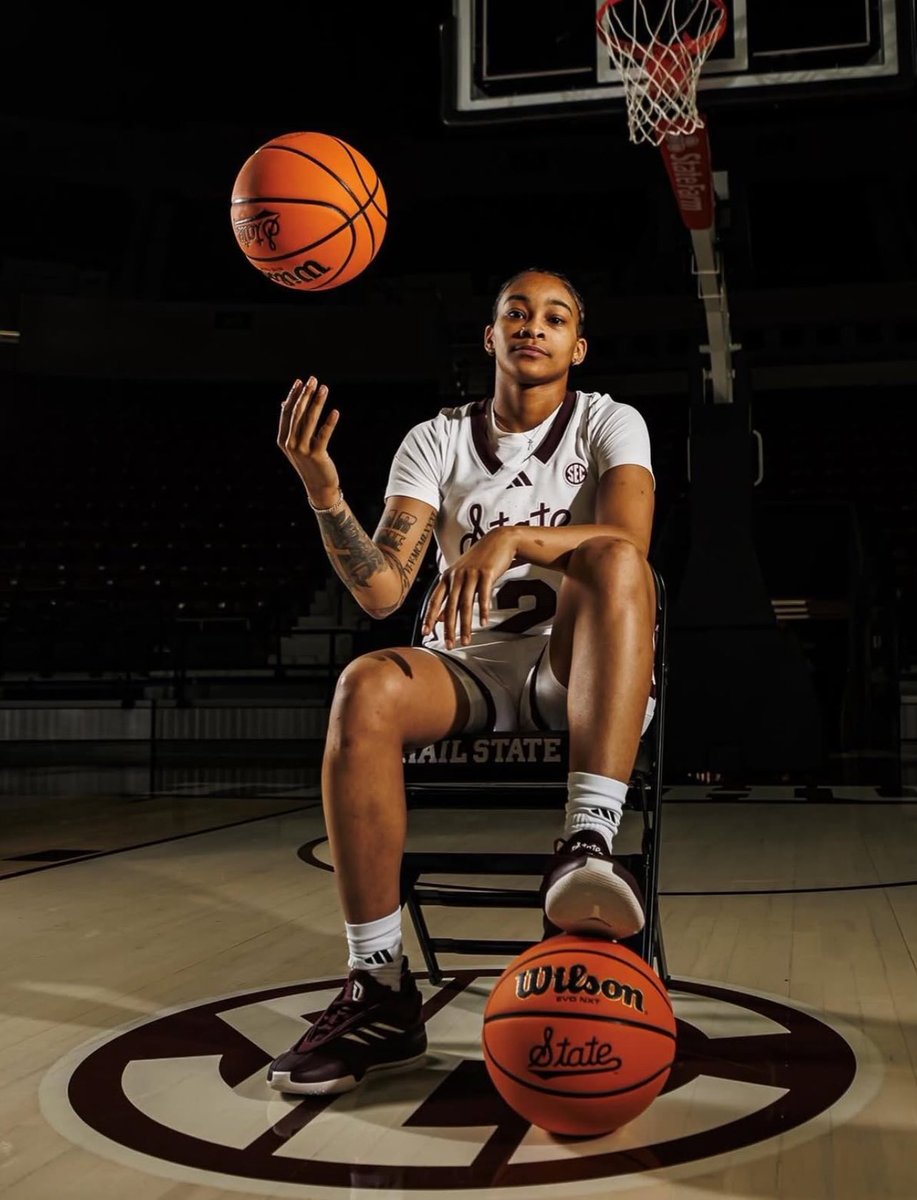 Jerkaila Jordan vs No. 10 Oklahoma:

24 PTS
6 RBS
4 STL
3 AST
1 BLK
10-17 FG
4-5 FT

Mississippi State wins, 81-77! 👀🐶✨