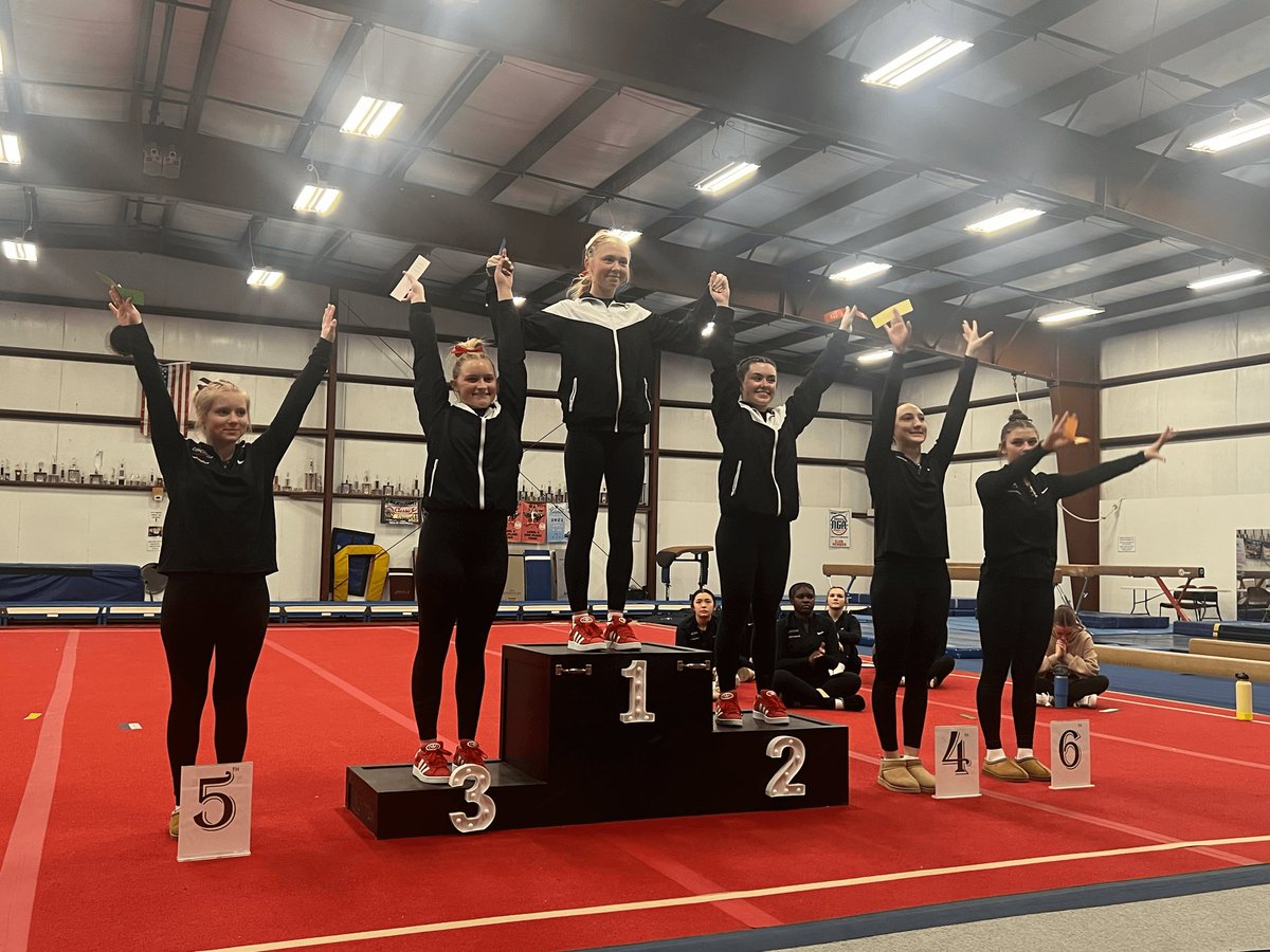 BaronAthletics's tweet photo. Congratulations to the Lady Baron gymnasts on their win tonight at home over Concordia Lutheran! 

Way to go, ladies! https://t.co/LnkE5Ldejp