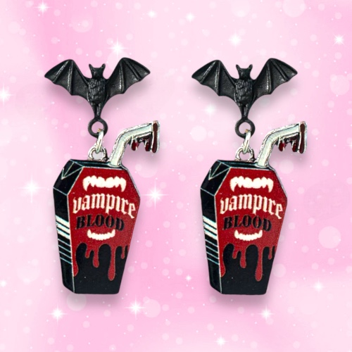 I just received Vampire Blood earrings, Bat earrings, Halloween, Strange Dollz Boudoir by Strange Dollz Boudoir from zxstigma via Throne. Thank you! throne.com/zaddyneko #Wishlist #Throne