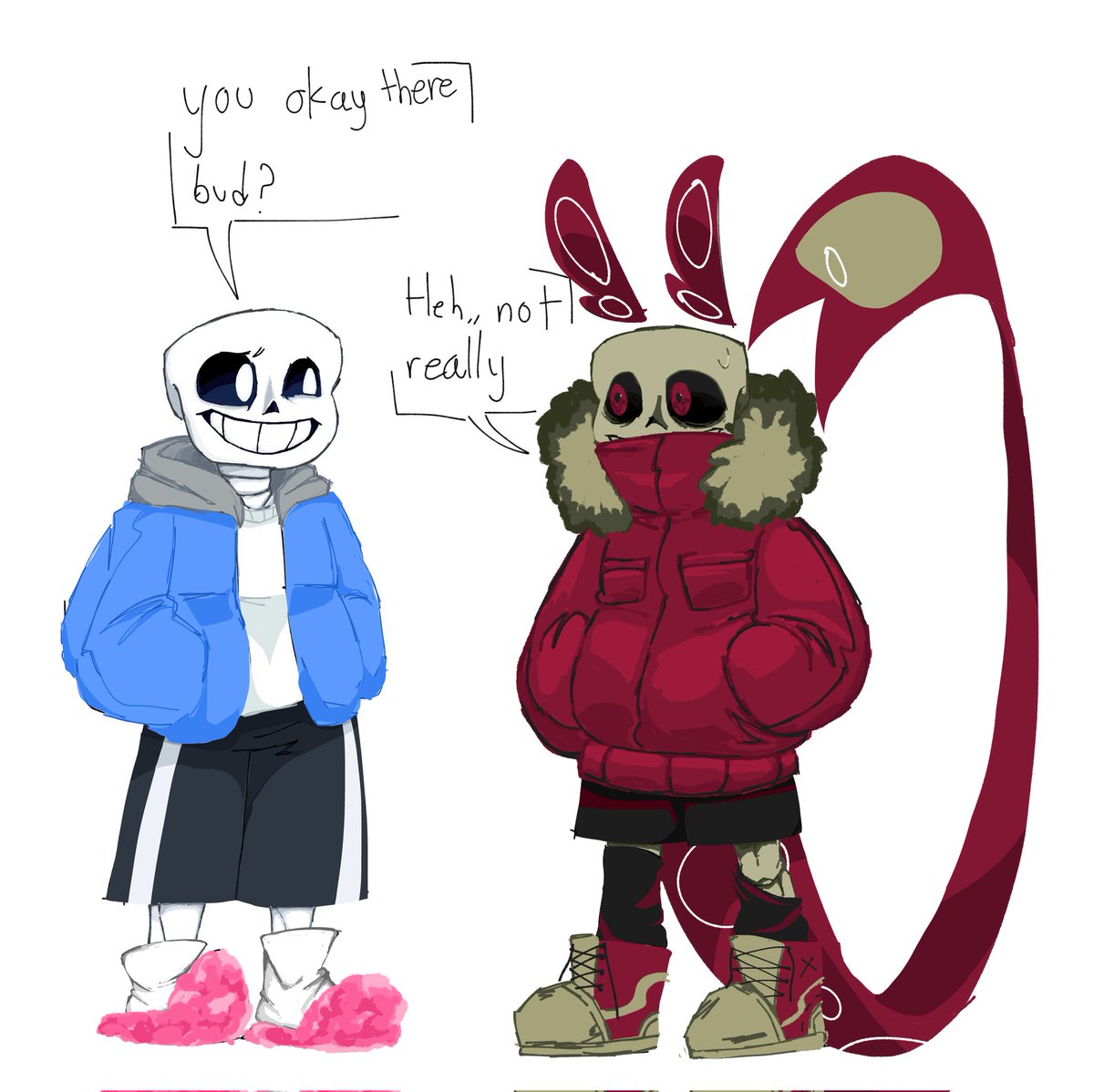 Rei_Rei090's tweet photo. Sans meets sans but rendered 

#sans #sansau #oc #originalcharacter #sansoc #undertale https://t.co/FLyYWfYRsr