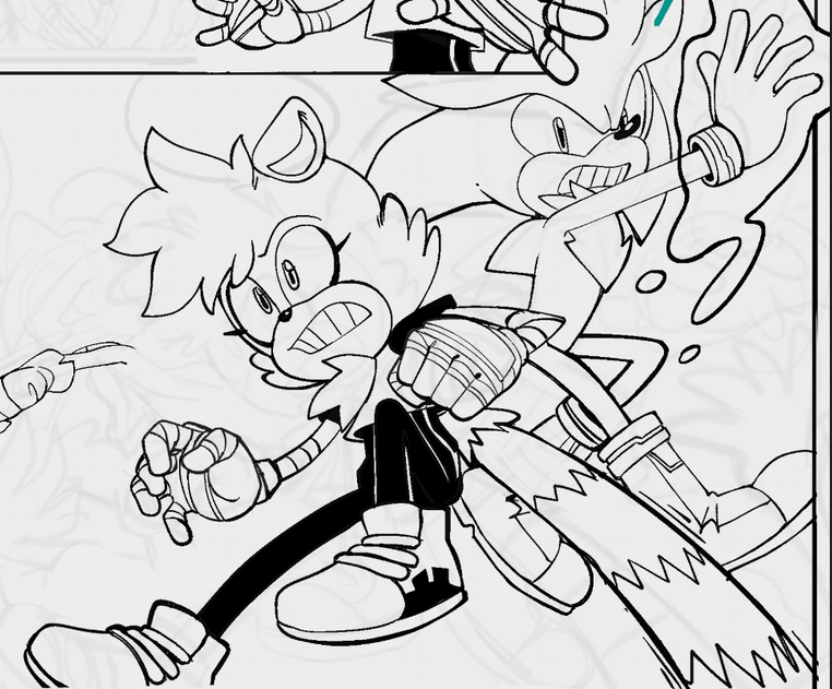 Long time no see! Popping in to give a quick status update for the comic!

A lot of progress has been made! Issue 1 pages are all being produced, as well as part of the second issue! We'll announce the release date of the next batch pages in the coming weeks. Stay tuned✨