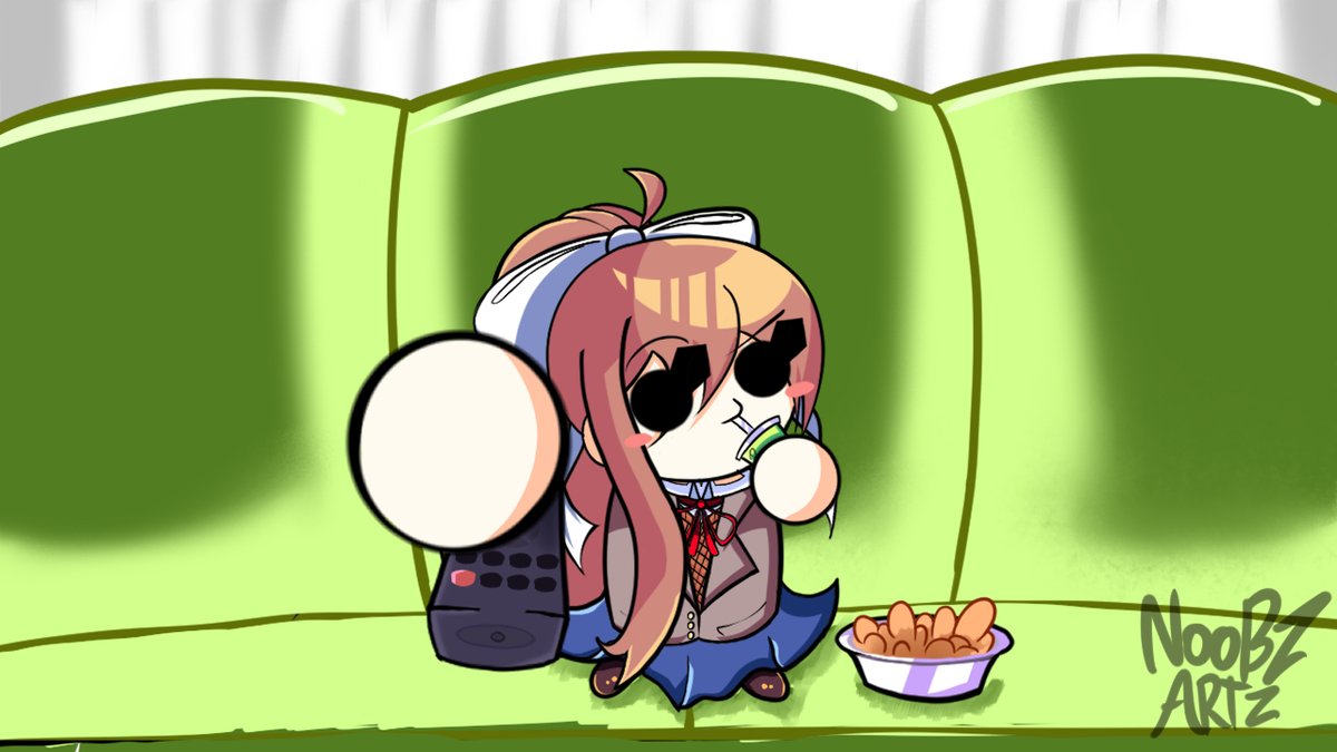 Monker at friday's 

#DDLC #Monker