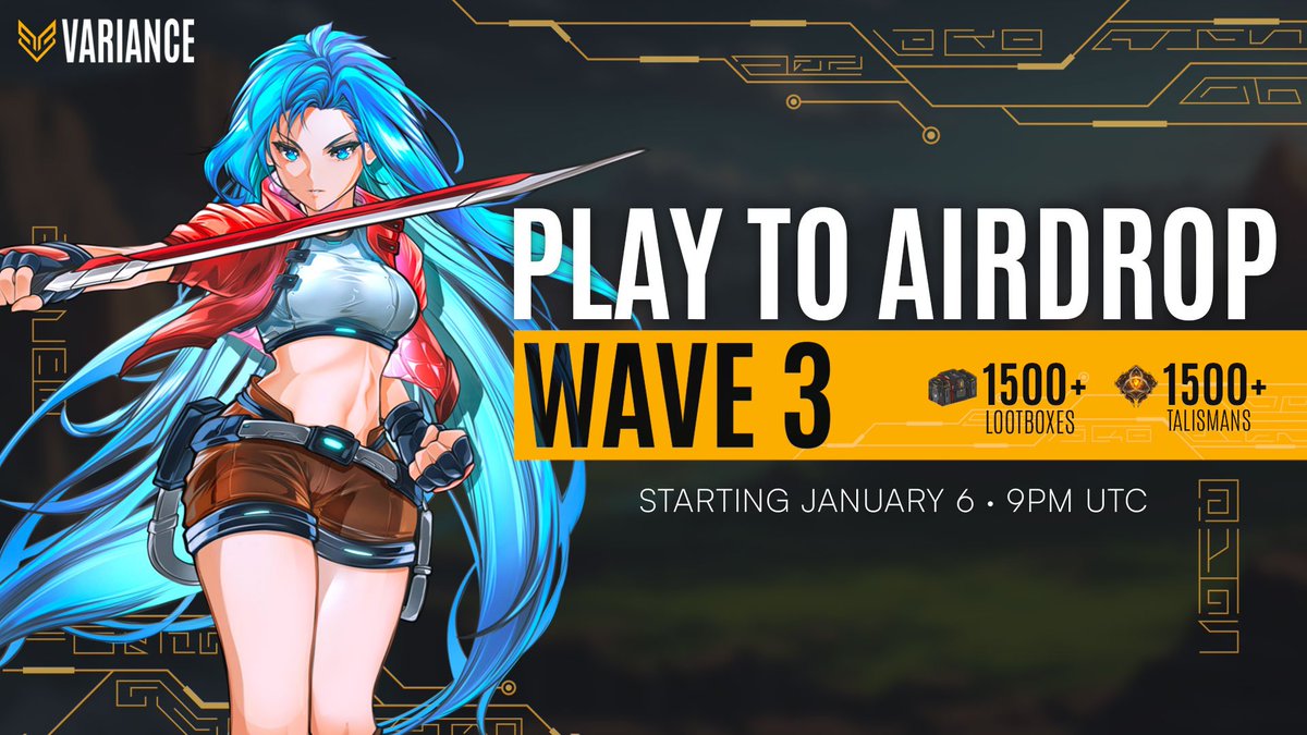 In collaboration with <a href="/playvariance/">Variance</a> we are giving away 9 exclusive early game access!

Simple mechanics:
1. Like and Repost this Tweet
2. Follow <a href="/playvariance/">Variance</a>, <a href="/OnePercentPH/">Project One Percent</a> &amp; <a href="/0xShunnn/">Shun | t</a> 
3. Tag 3 of your friends

Did I forget to mention, they have future airdrop 😉