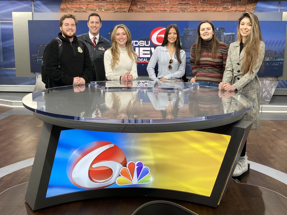 Such a pleasure having <a href="/olemissjourimc/">Ole Miss School of Journalism and New Media</a> at <a href="/wdsu/">wdsu</a>