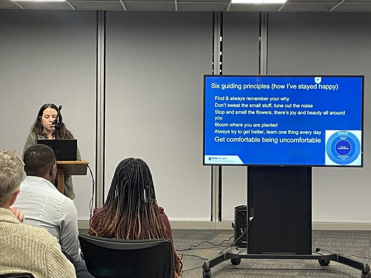 Alexandria (Alex) Soto (@alexandriasoto_) on Twitter photo Kicked off the 6th Annual ASPIRES Program with 1st year URiM students & <a href="/DukeSurgery/">Duke Surgery</a> faculty!
Key takeaway: Mentorship, mentorship, mentorship!
Huge thanks to speakers Dr. Auri Garcia-Gonzalez (<a href="/auripgg/">Auri García</a>) & Dr. Bradley Collins🌟
TY <a href="/DukeBladegirl/">Gayle DiLalla</a> <a href="/CoryJVatsaas/">Cory J. Vatsaas</a> <a href="/RodneyReevesEDI/">Rodney Reeves</a> Kicked off the 6th Annual ASPIRES Program with 1st year URiM students & <a href="/DukeSurgery/">Duke Surgery</a> faculty!
Key takeaway: Mentorship, mentorship, mentorship!
Huge thanks to speakers Dr. Auri Garcia-Gonzalez (<a href="/auripgg/">Auri García</a>) & Dr. Bradley Collins🌟
TY <a href="/DukeBladegirl/">Gayle DiLalla</a> <a href="/CoryJVatsaas/">Cory J. Vatsaas</a> <a href="/RodneyReevesEDI/">Rodney Reeves</a>