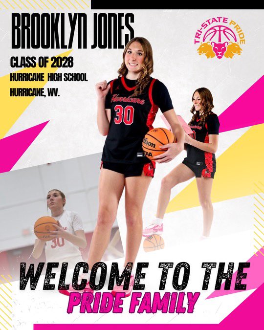 Big welcome to Brooklyn Jones to the Pride Family! The 5’11 freshman starting center out of Hurricane high school is a good rebounder and scorer in the paint. She has major upside to her game and will make a major impact. Remember her name!  #pridefamily🦁
