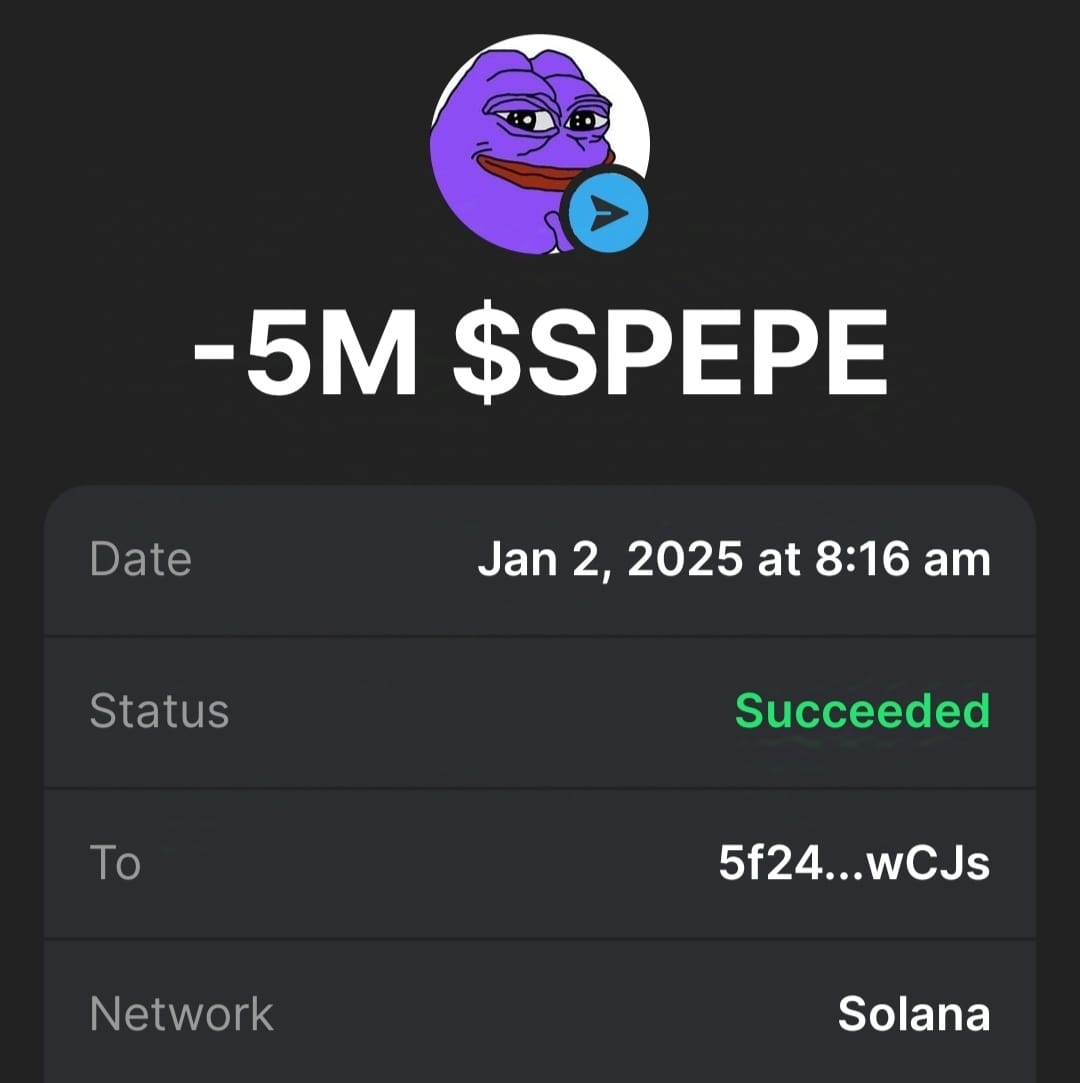 Sending some $PEPE to first 1200 wallets in the comments !!

Drop your $SOL address 👇🏻

Like, Follow &amp; RT

Check your wallet in 24 hours ⏰