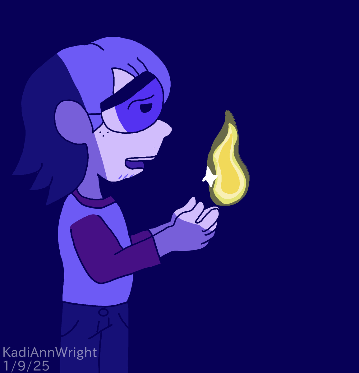 KadiWright3's tweet photo. "I will be okay" (redraw) 🌟
#KidCosmic #helluvaboss #iwillbeokay #redraw #digitalart #ArtistOnTwitter https://t.co/ZbPD1IImEg