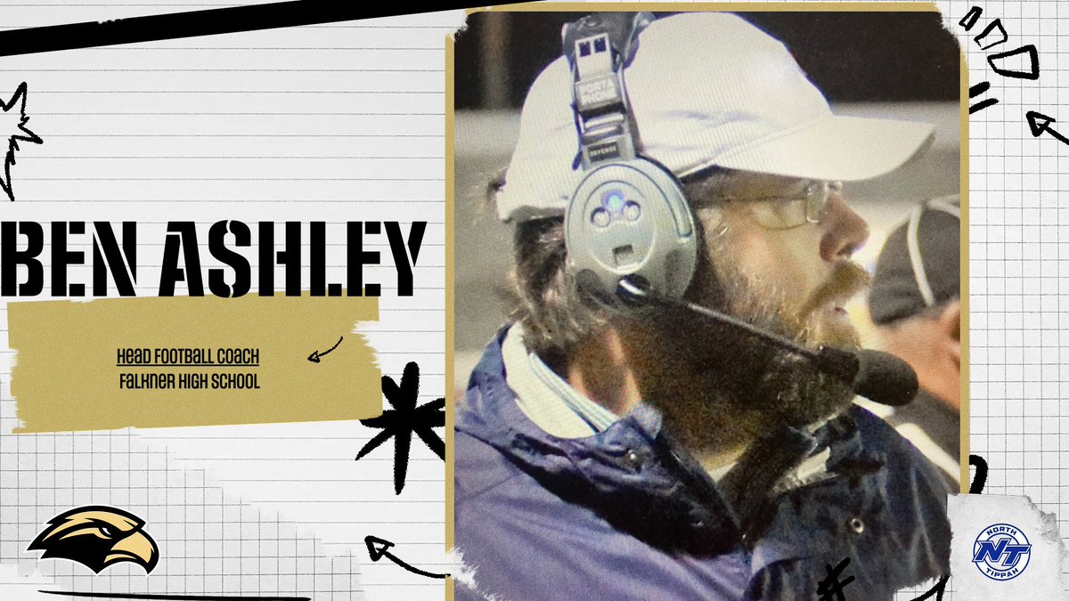 Falkner High School would like to announce that Ben Ashley was approved as the new Head Football Coach for the Eagles. Ashley has been the head ball coach at REBUL Academy, Falkner,  Amory, and Choctaw County.
