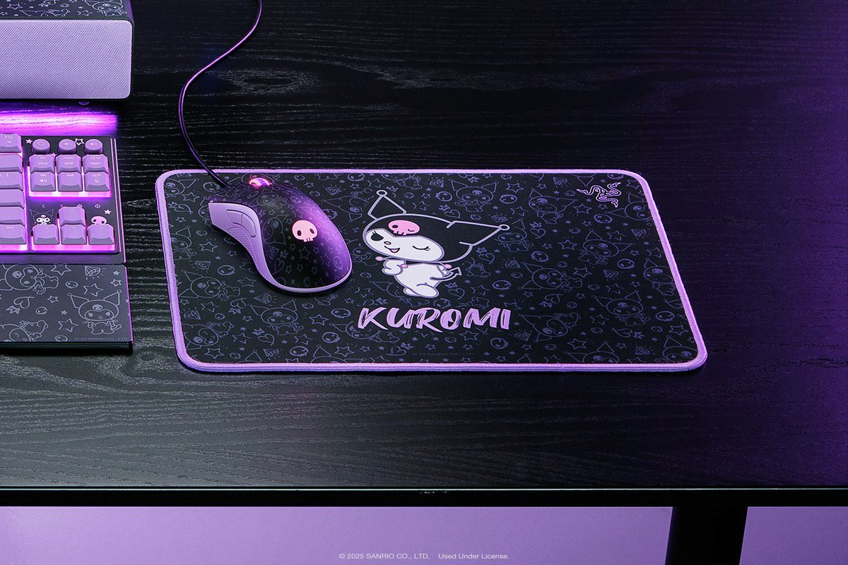 【入手困難】Razer クロミ ゲーミング マウス マウスパッド セット Razer | Kuromi コレクション - かわいいゲーミングギア | Razer 日本
