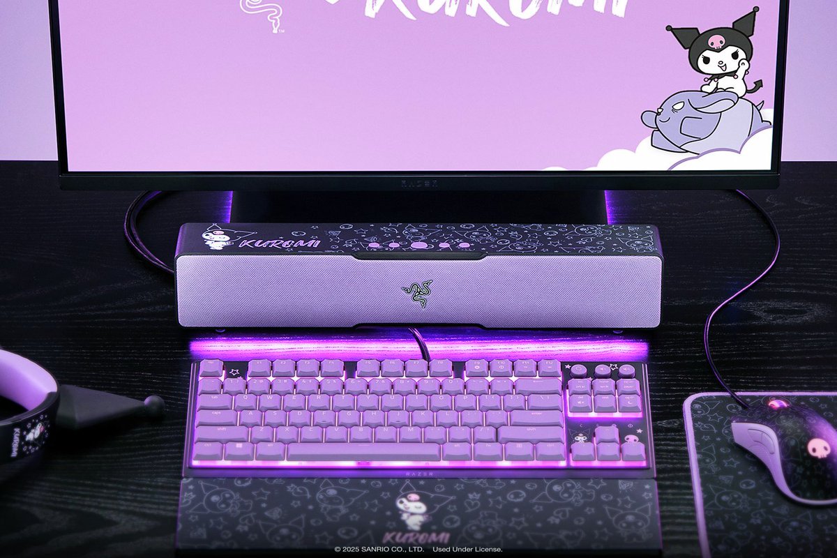 Razer、「クロミ」モデルのゲーミングチェアやヘッドフォンなどを発表