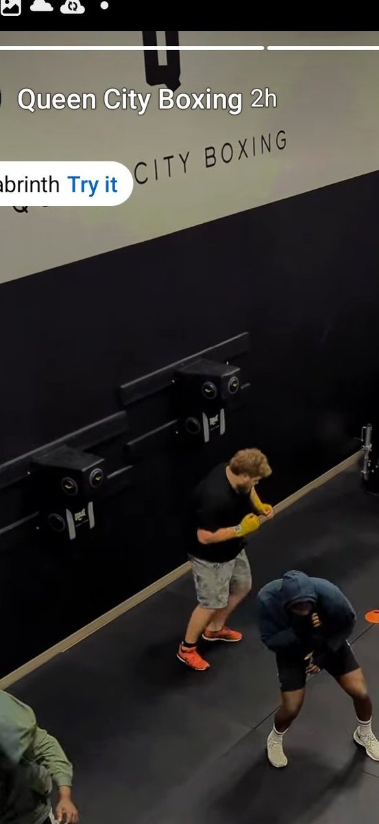 You can find this football player working on his cardio at Queen City boxing in Regina, SK